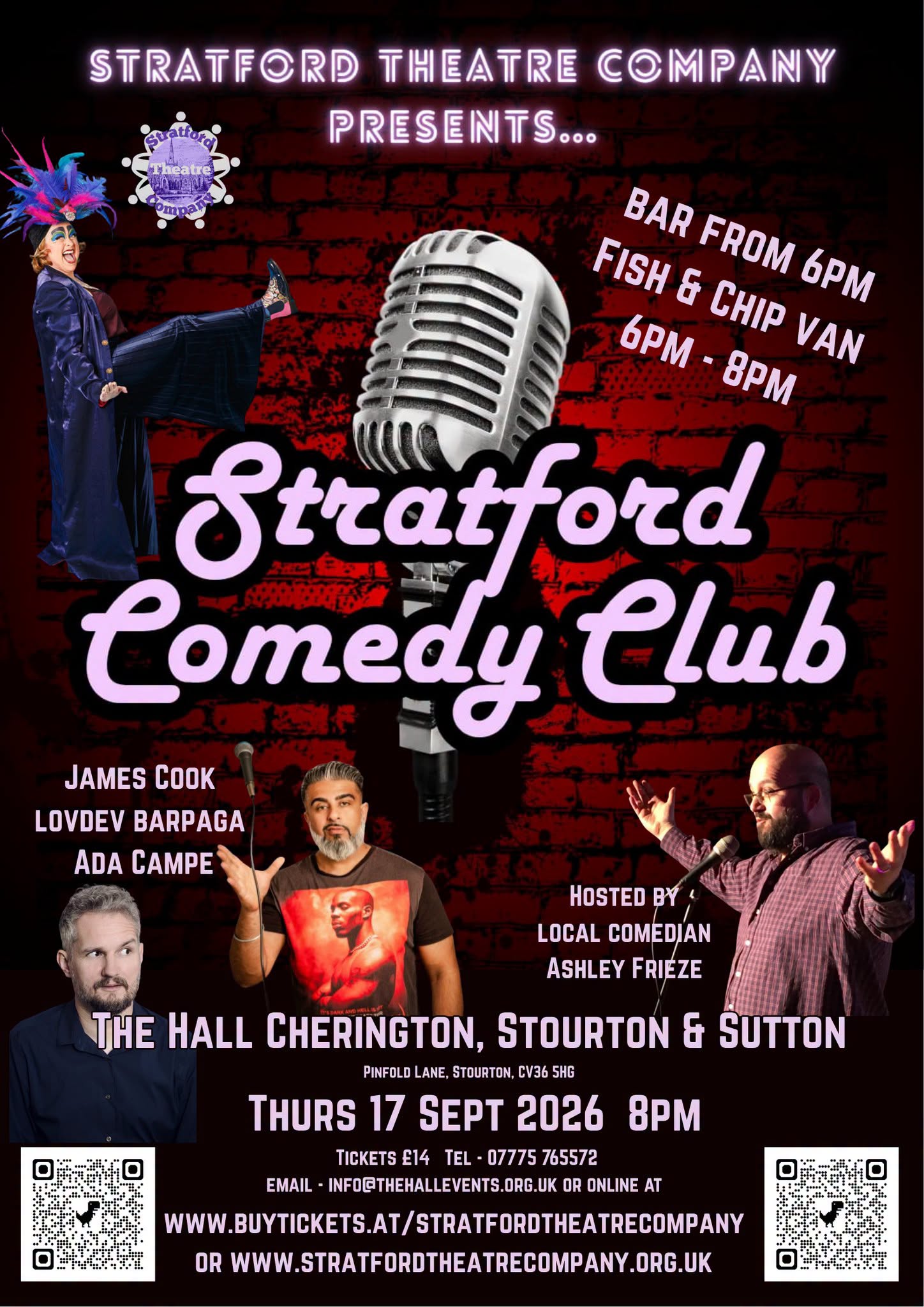 Stratford Comedy poster